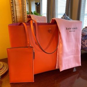 KATE SPADE NY Molly Tote in Orange